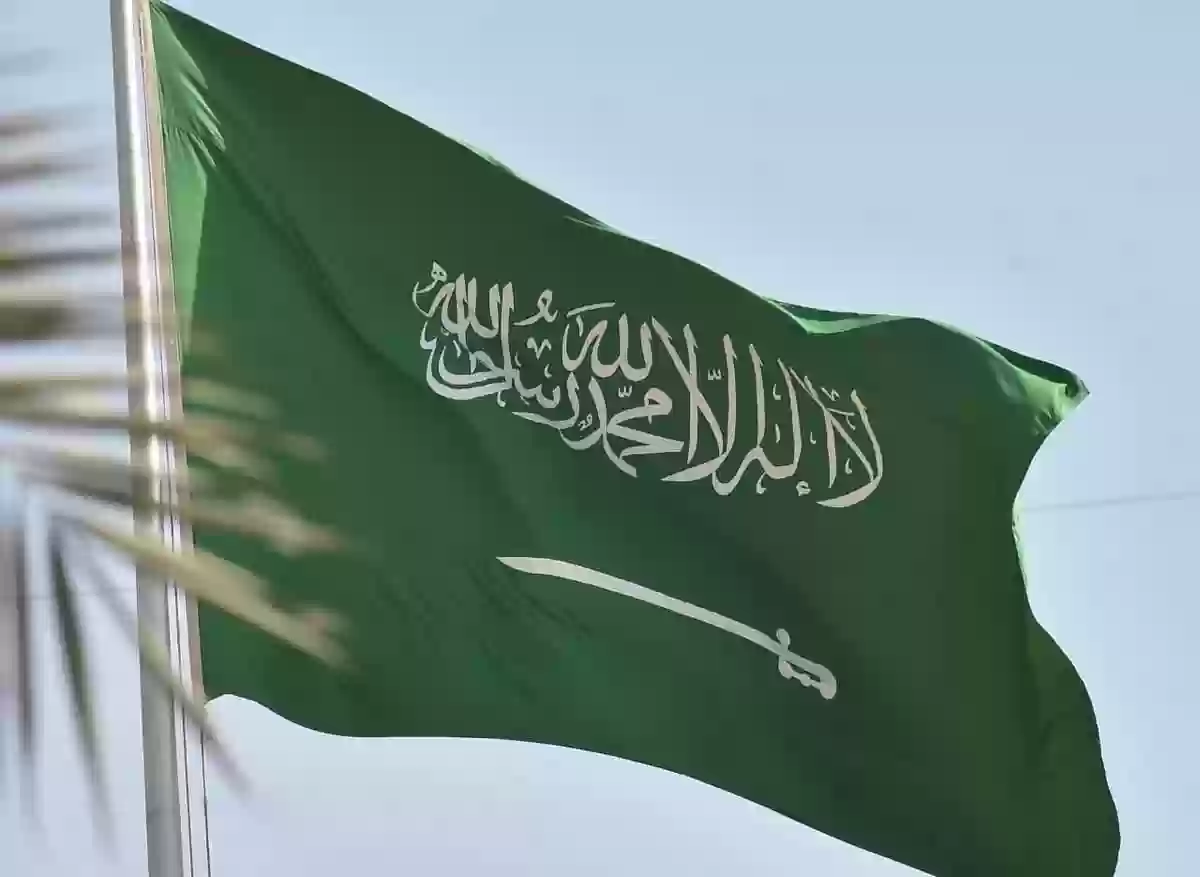 العلم السعودي 